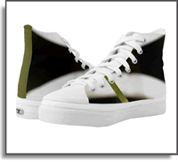 Green Line High Top Sneakers - Urban Vibe Collection ZIPZ®